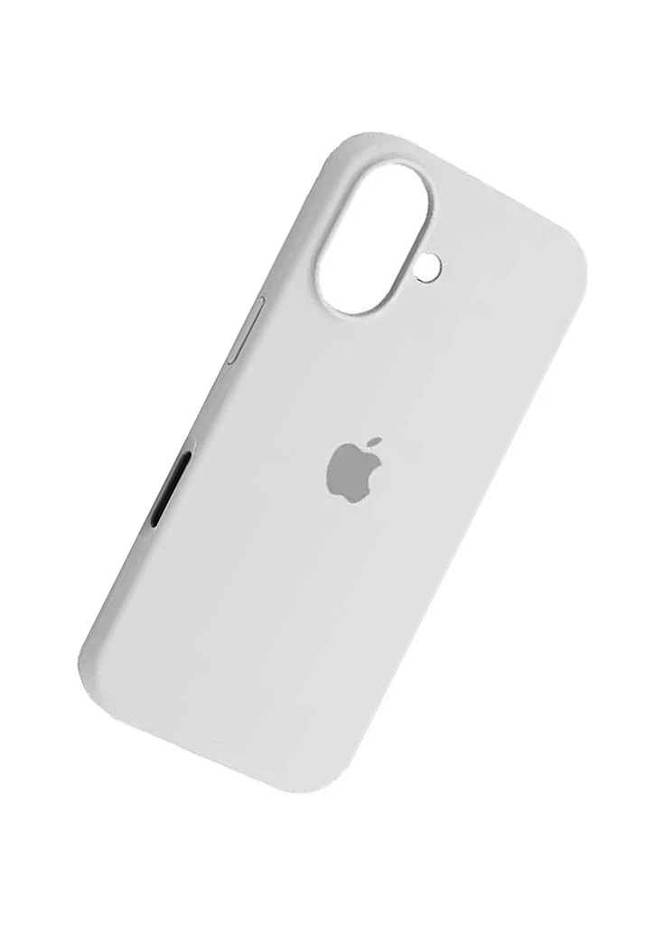Чехол Silicone Case для Apple iPhone 16 Plus White AA [115100] No Brand (399208900)