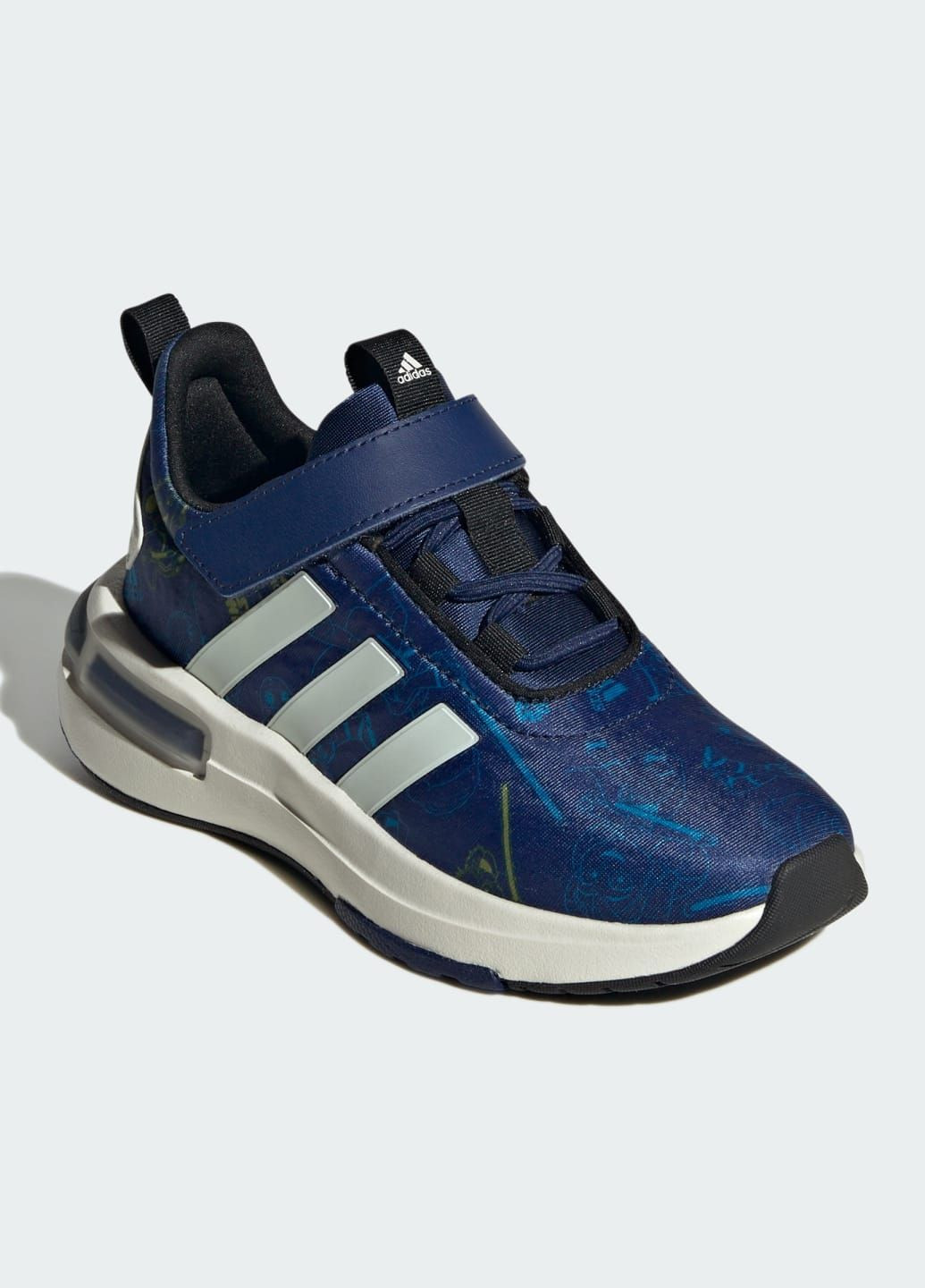 Синие всесезонные кроссовки и кеды racer tr23 yj el c adidas