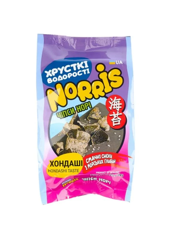 Чіпси норі з хондаші 25 г (2950004) Norris (400488588)