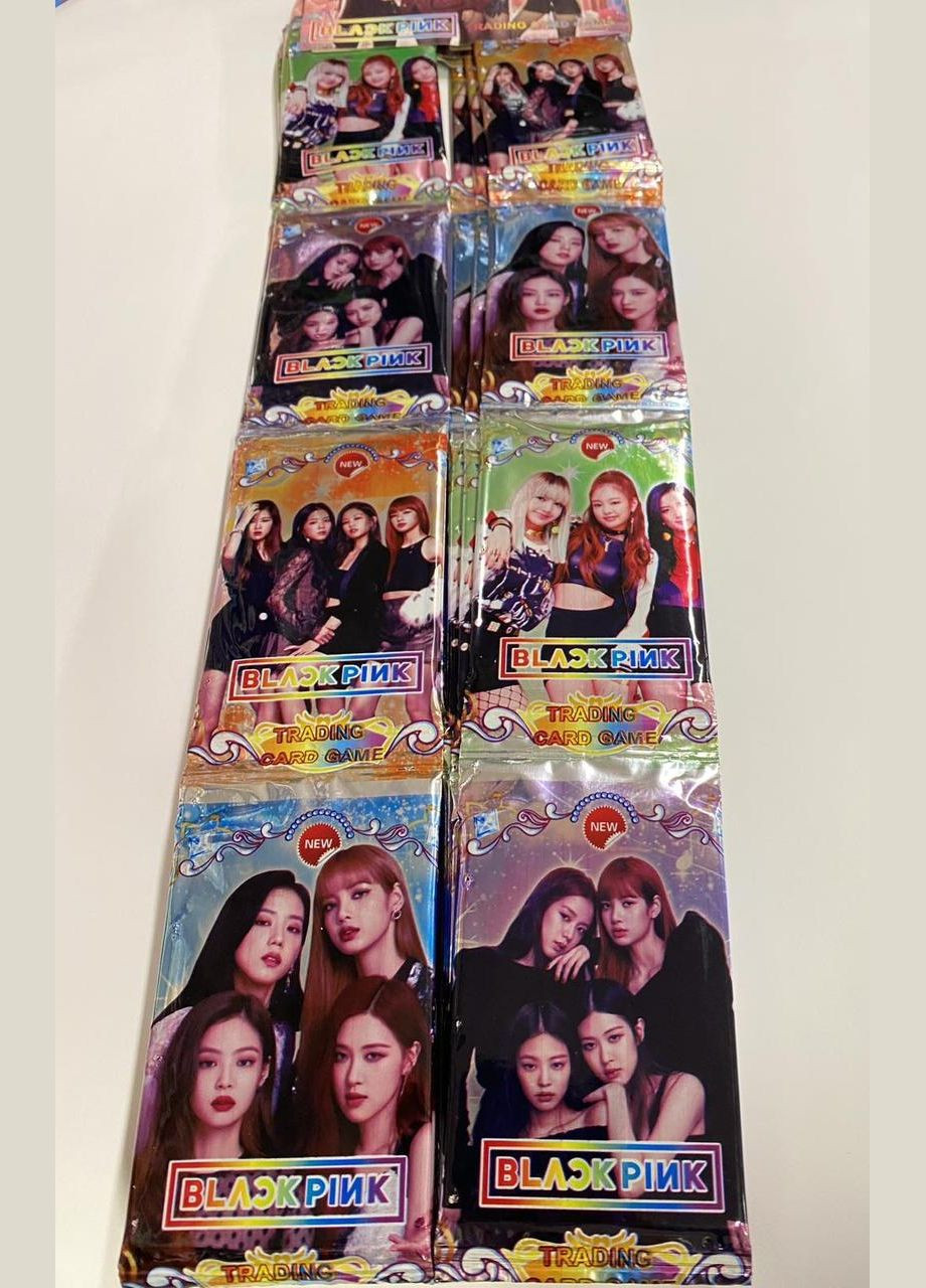 Детские карты коллекционные, BLACKPINK карточки 10 пакетиков G-Toys (317274824)
