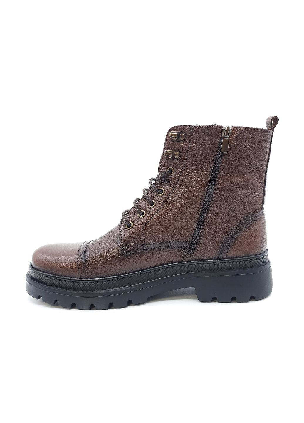 Чоловічі черевики зимові коричневі шкіряні AT-18-19 27,5 см (р) ALTURA (266777863)