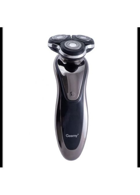 Акумуляторна чоловіча електробритва з плавальними головками GM 7719 Сіра Geemy (336381185)