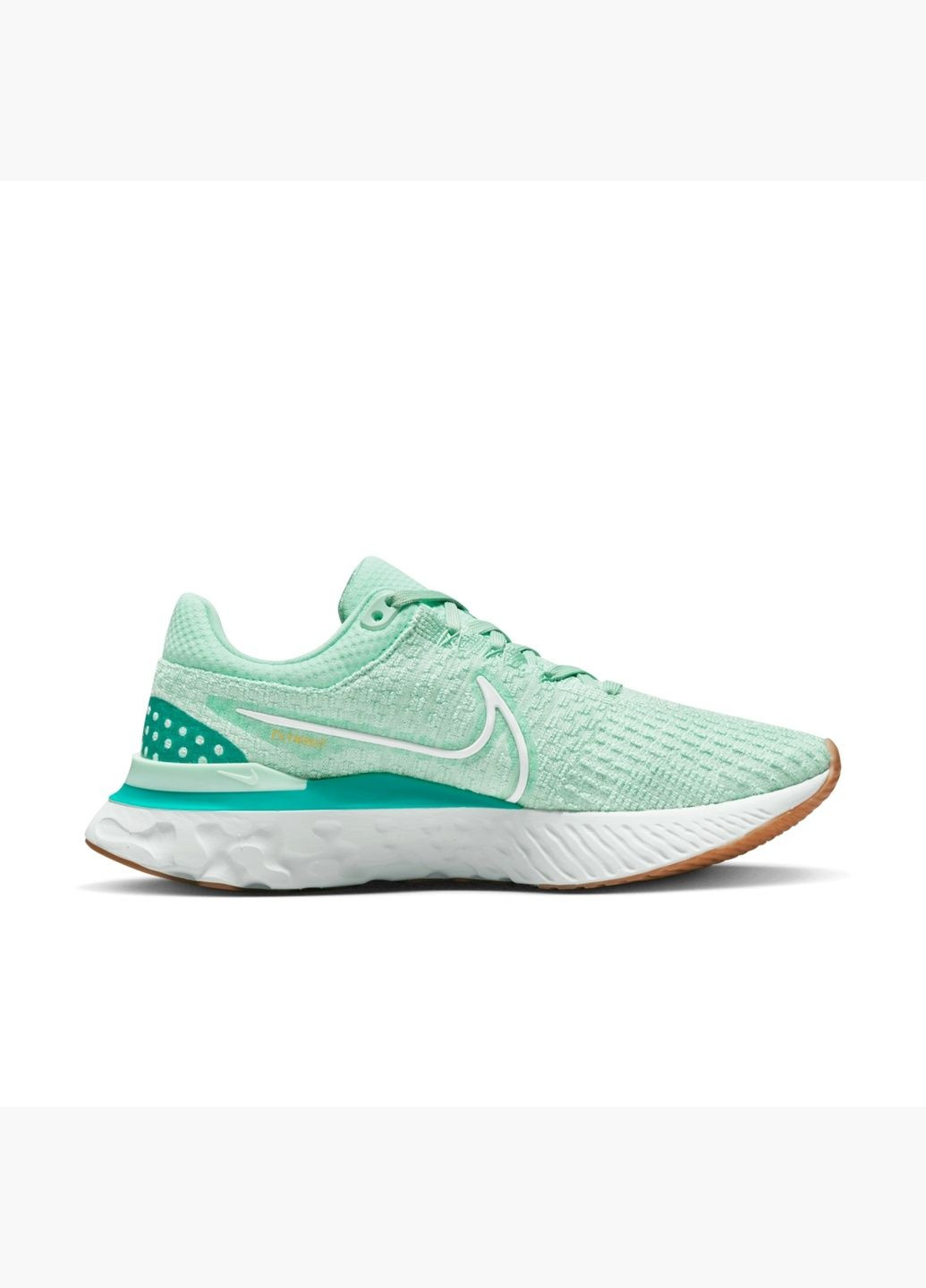 Кроссовки женские React Infinity Run Flyknit 3 Turquoise Dd3024-301 Nike бирюзовые (333653473)
