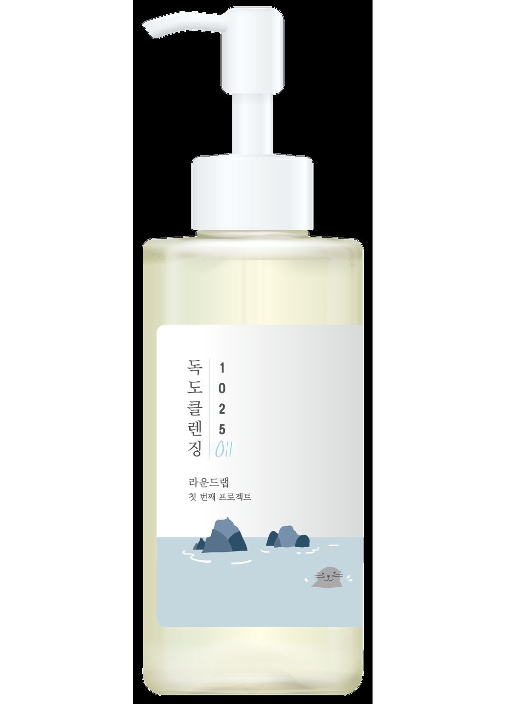 Гидрофильное очищающее масло 1025 Dokdo Cleansing Oil 200 ml Round Lab (366978244)
