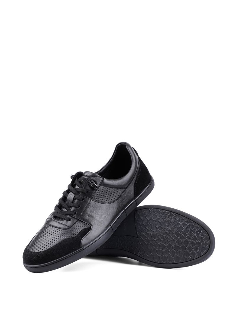 Черные мужские туфли y077a-55_h5 черный кожа MIRATON