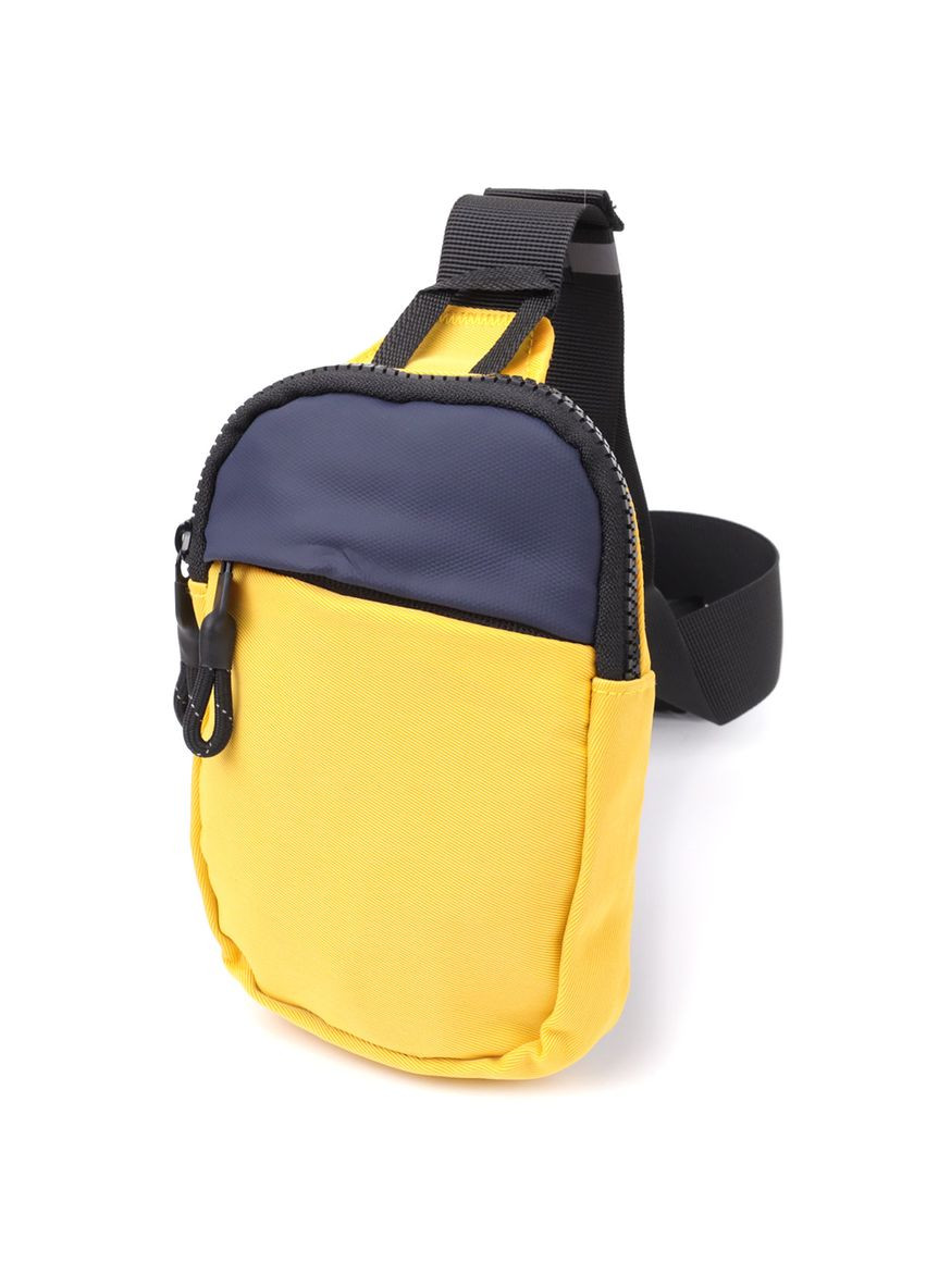 Слінг сумка для подорожей з якісного текстилю жовтий sale_15155 Vintage (362417845)