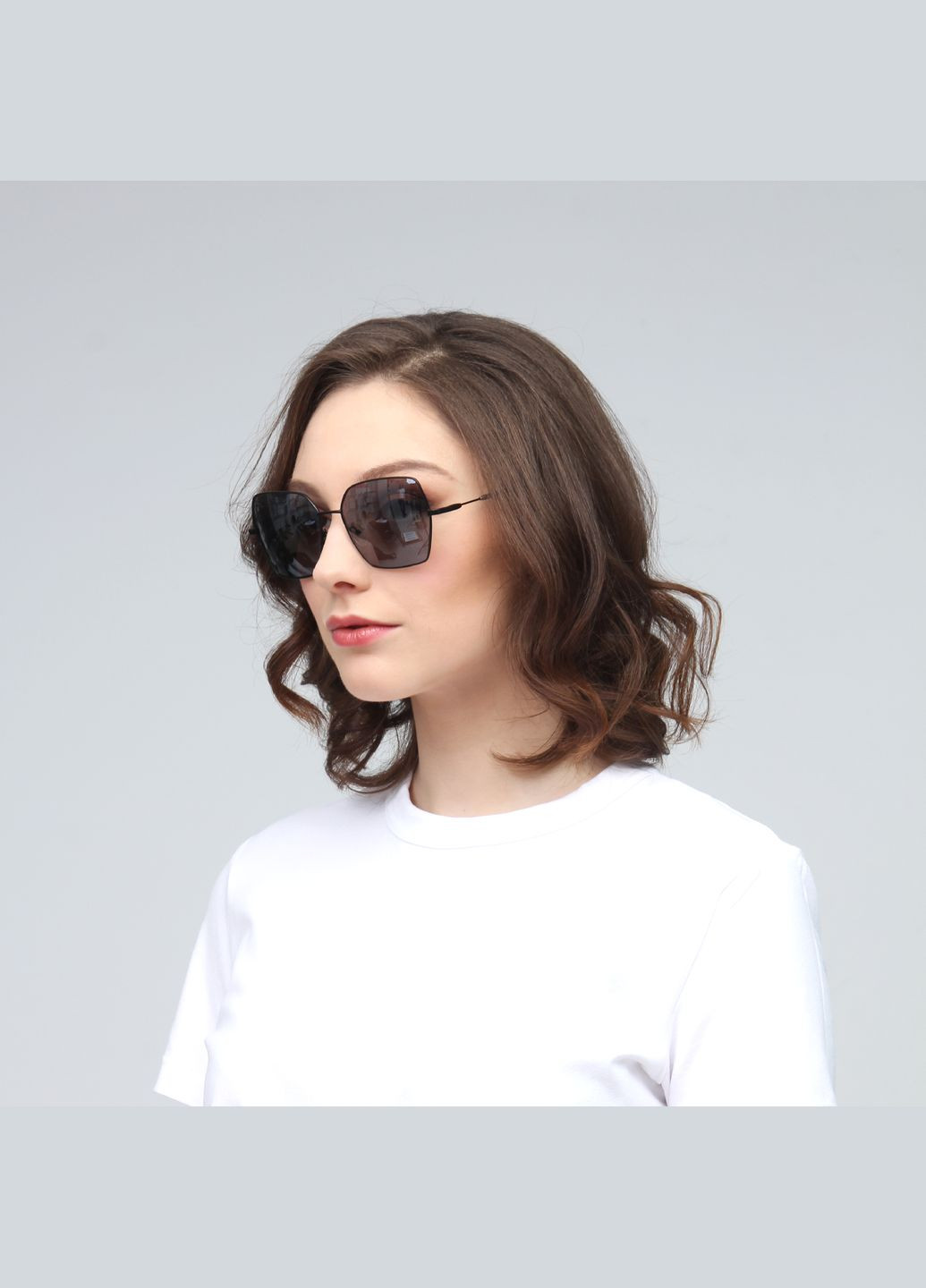 Солнцезащитные очки Фэшн-классика женские LuckyLOOK 393-296 (289360853)