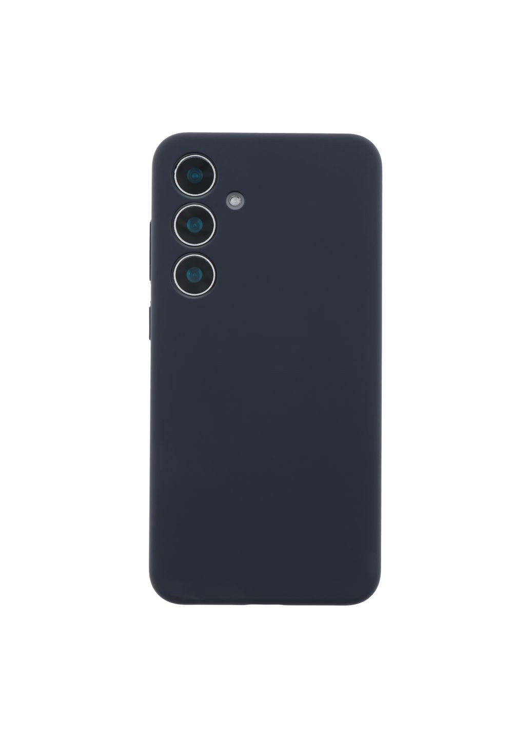 Чехол Liquid Silicone (AA) Full Camera для Samsung Galaxy S24+ 5G (S926) Цвет 15.Dark Grey No Brand (336148695)