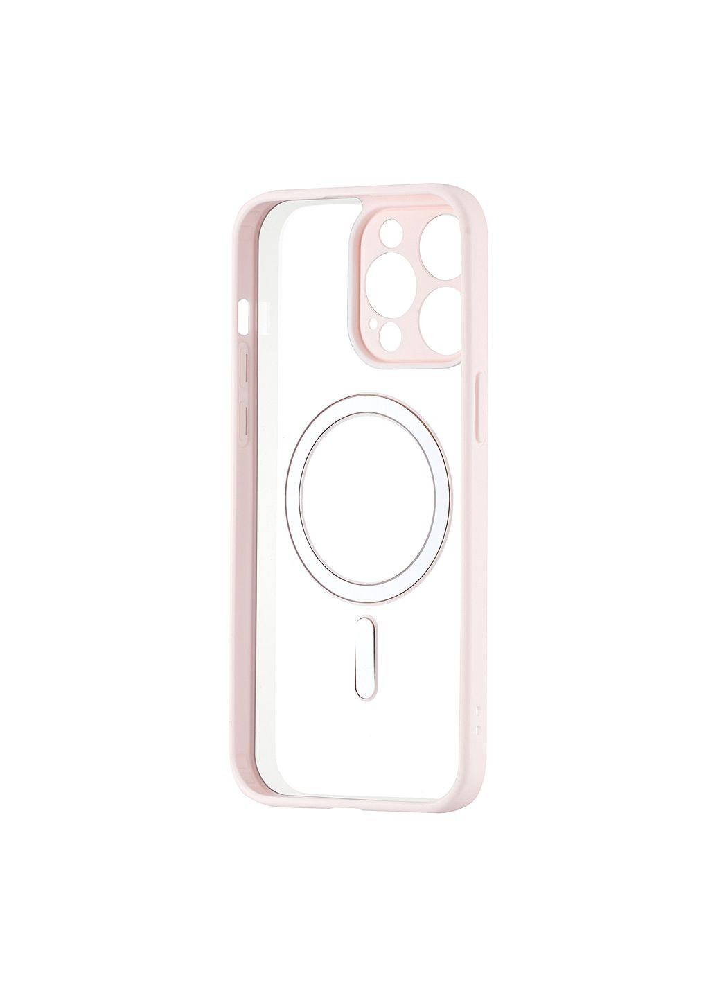 Чехол Color Edge with MagSafe (Protected Camera) Pink Case iPhone 15 Pro Max (322701590)