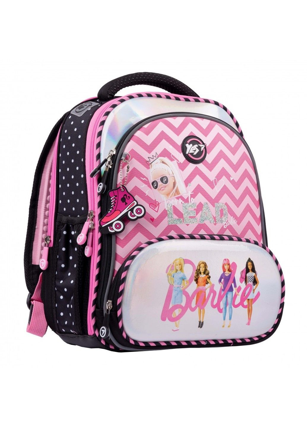 Шкільний рюкзак для молодших класів S-30 JUNO ULTRA Premium Barbie Yes (278404491)