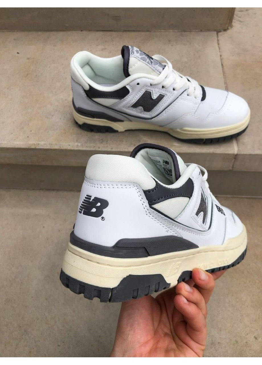 КРОССОВКИ ЖЕНСКИЕ NEW BALANCE 550 AIME LEON DORE WHITE NAVY НЬЮ БЕЛАНС 550 No Brand белые демисезоны (368861937)