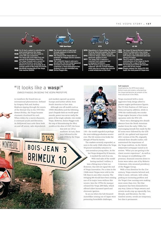 The Definitive Visual History: Motorbike Book (new ed.) Dorling Kindersley (370391500)