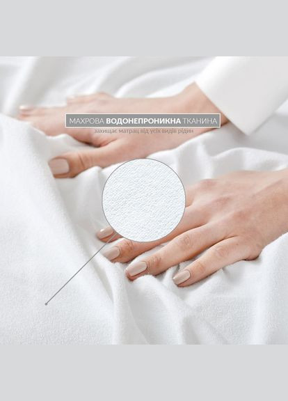 Наматрасник AQUA STOP с эластичной лентой 180х200 IDEIA 8-11994 (302673106)