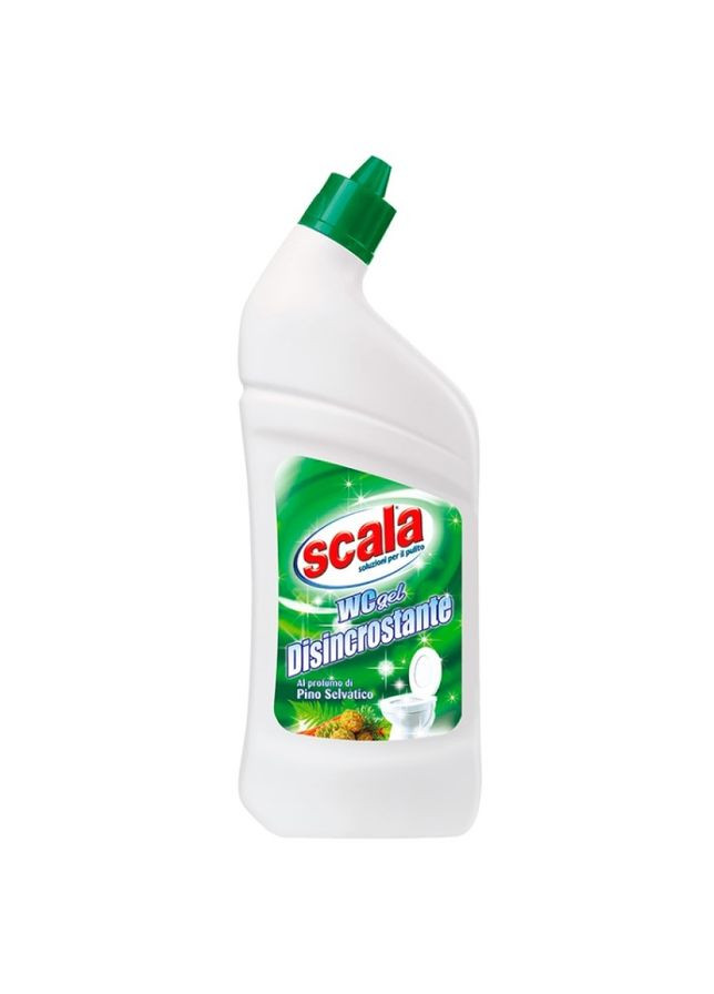 Гель для миття унітаза WC Disincrostante Gel Pino Дезинфікуючий, 750 мл Scala S1327 (328398522)