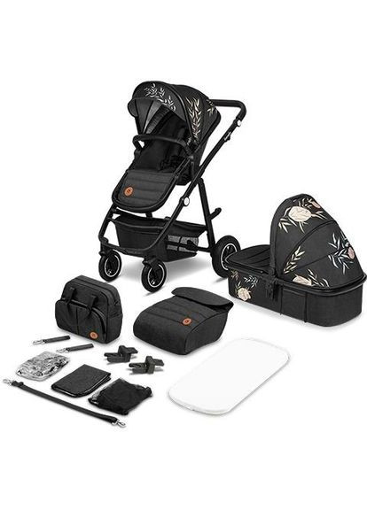 Коляска 2 в 1 Amber Dreamin, чорна (LO-AMBER DREAMIN (2in1)) Lionelo LO-AMBER DREAMIN (2in1) (336329611)