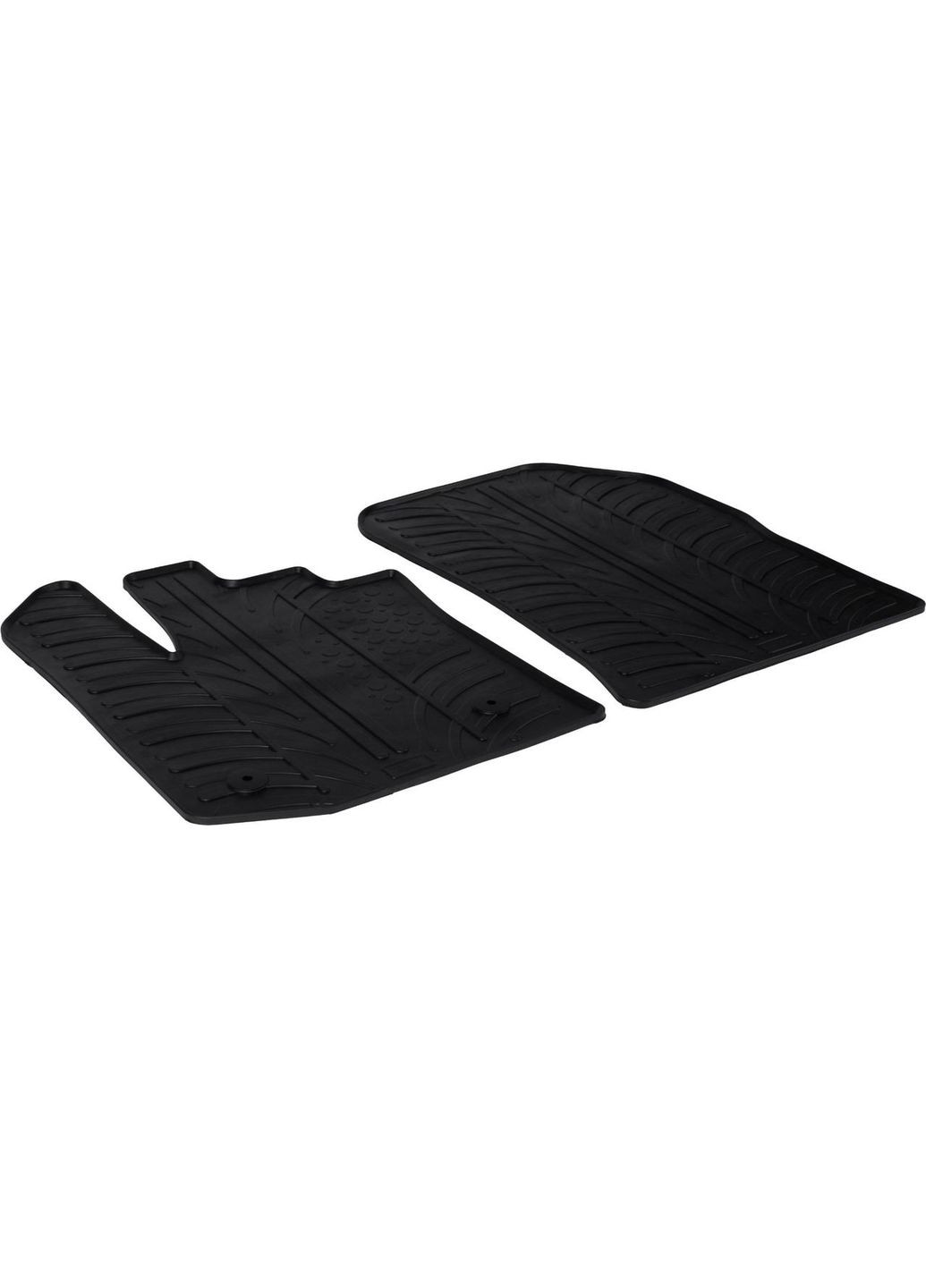 Резиновые коврики для Renault Dokker (mkI) 2012-2021; Dacia Dokker (mkI) 2012-2021 (1 ряд) (GR 0177) Gledring (361232713)