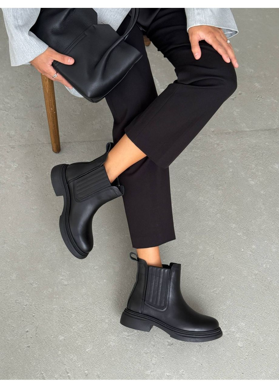 Осенние премиальные кожаные челси с анатомической колодкой Helen