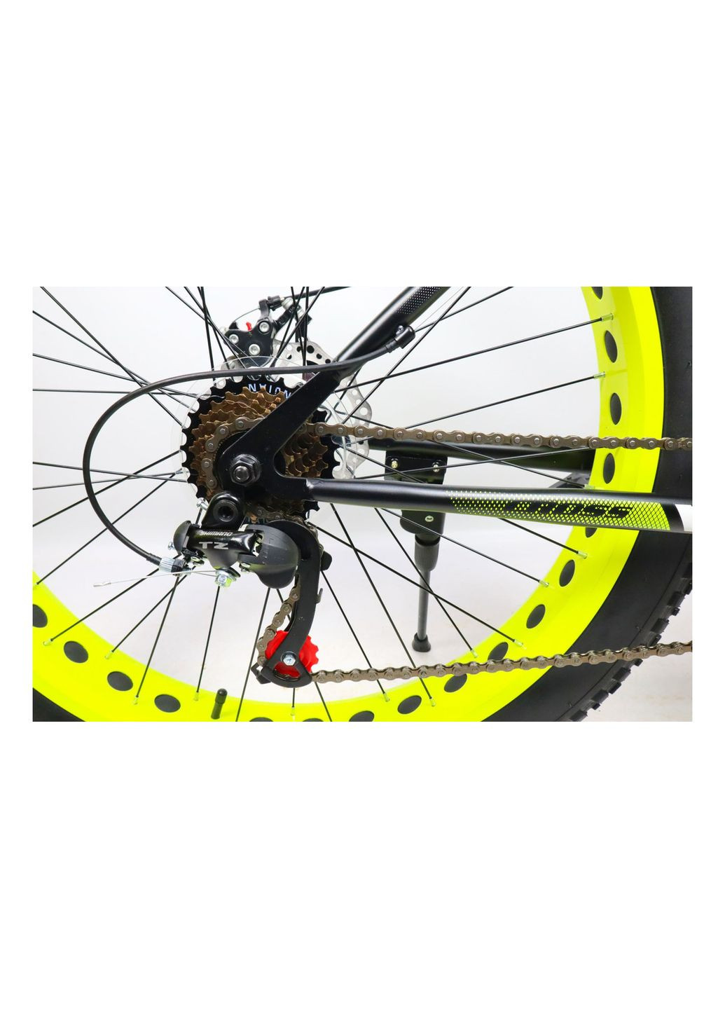 Велосипед Tank 26", розмір L, рама 19", 2021, Чорний-Жовтий Cross (369647298)