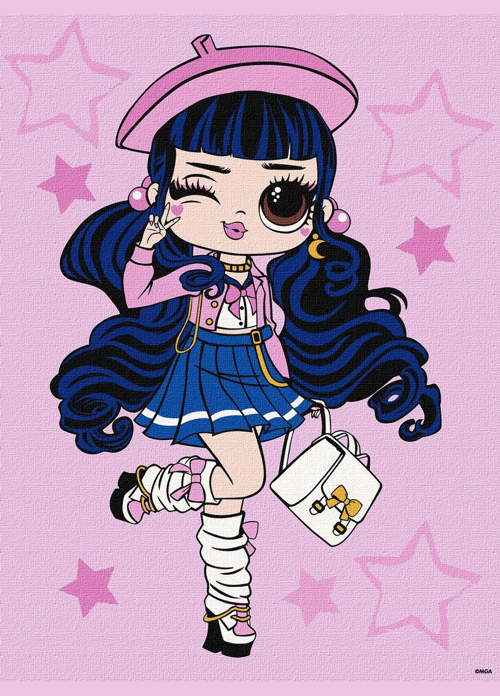 Картина по номерам "L.O.L. Surprise! Tweens Aya Cherry", 30х40 см, KHO6283 IDEYKA (327995544)