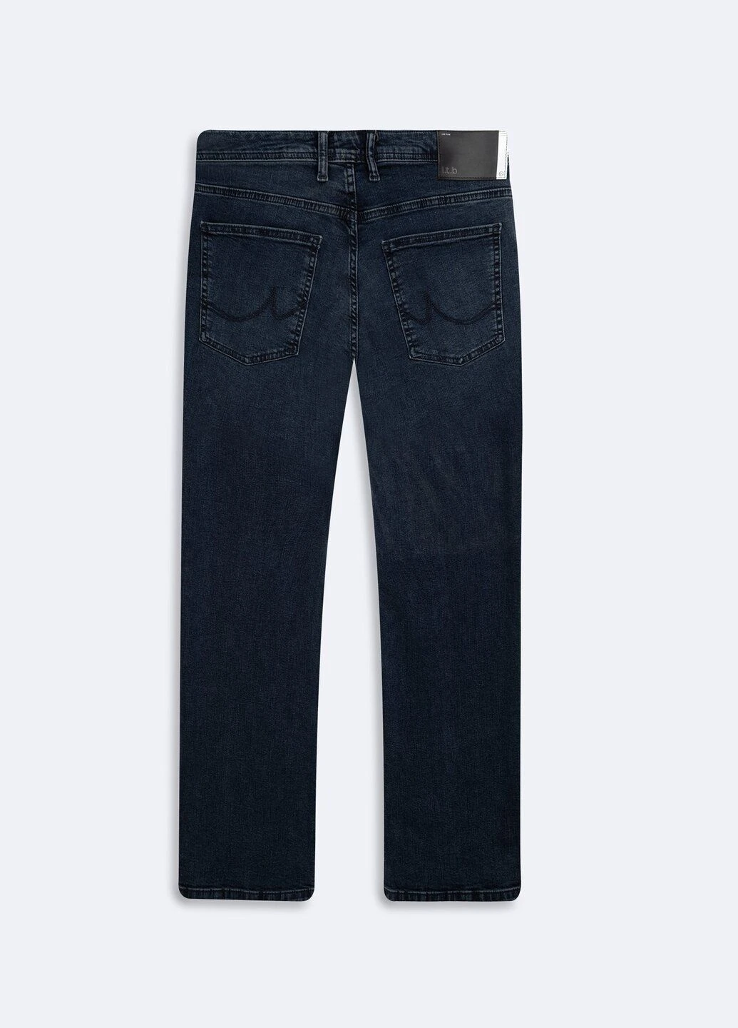 Чоловічі темно-сині джнси straight fit LTB (396523669)