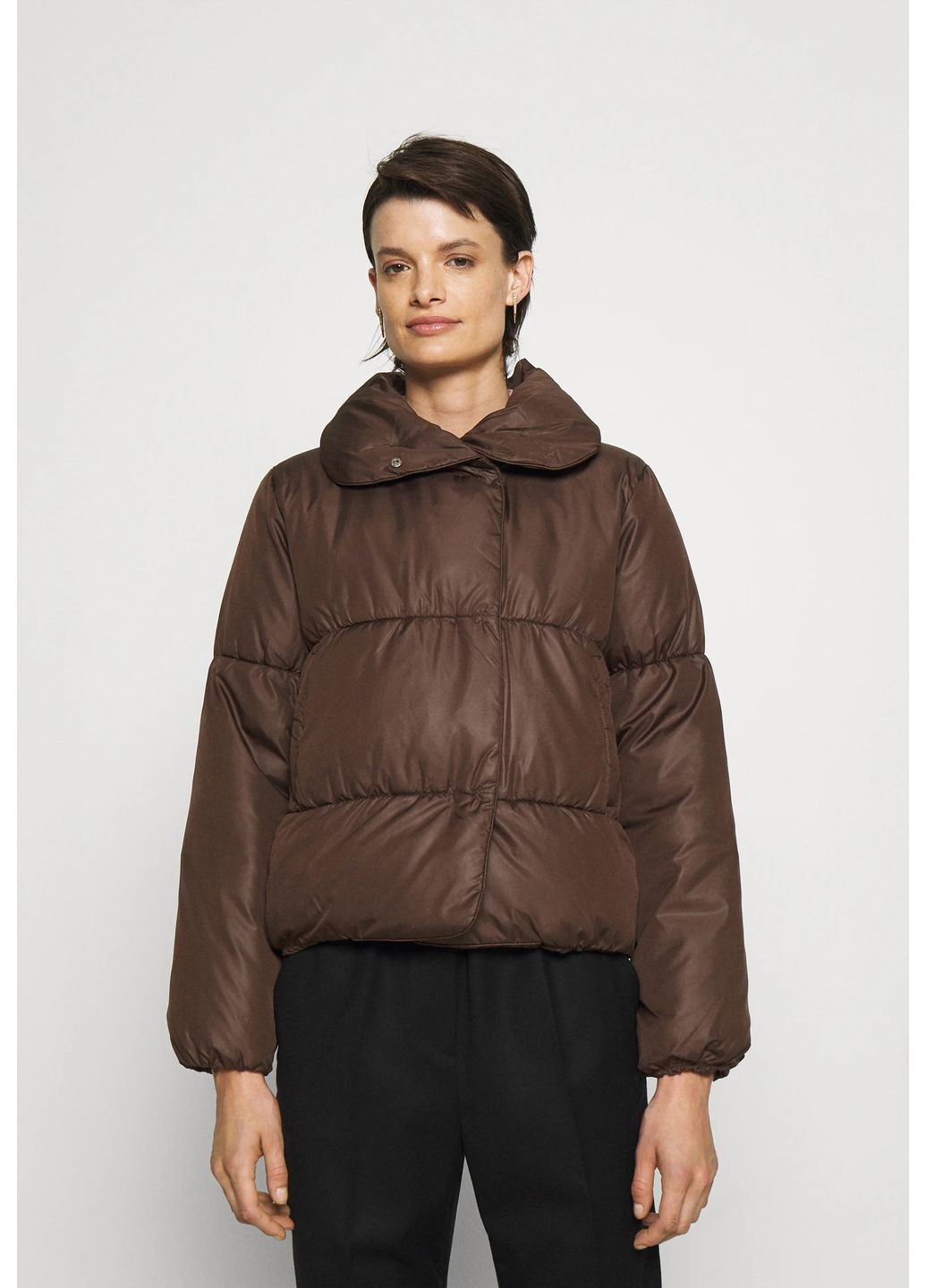 Коричневая демисезонная куртка Steffen Schraut