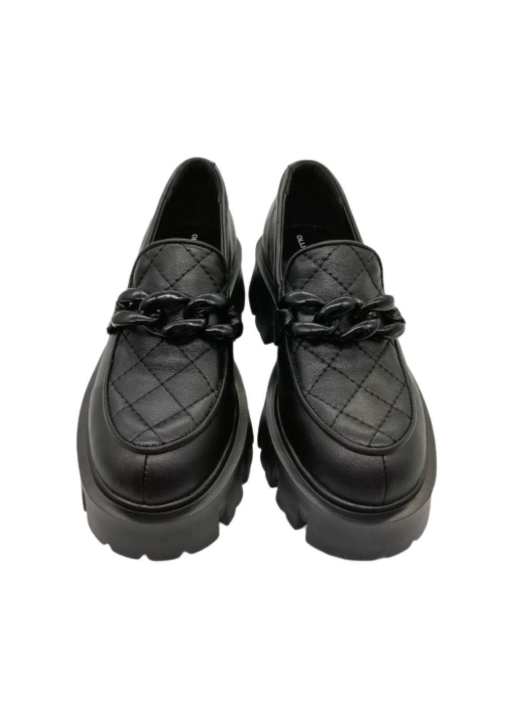 Olli Туфлі (р) Шкіра 0-1-1-T-4-21021 чорний з, — (364657277)