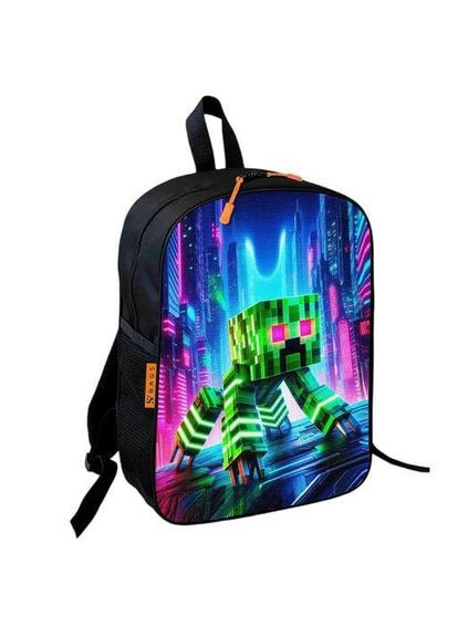 Рюкзак школьный детский Майнкрафт Крипер «Minecraft» 36х27 см для мальчика (1178) (1329830) Brand (368865110)