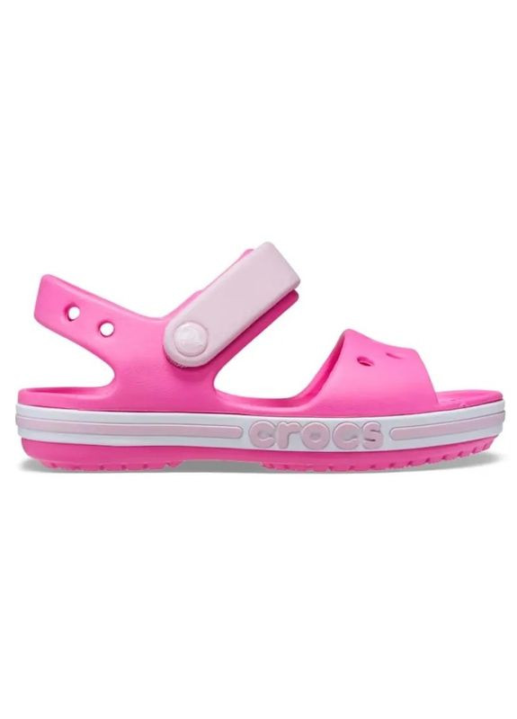 Малиновые повседневные сандалии bayaband sandal 6-23-14 см electric pink 205400 Crocs