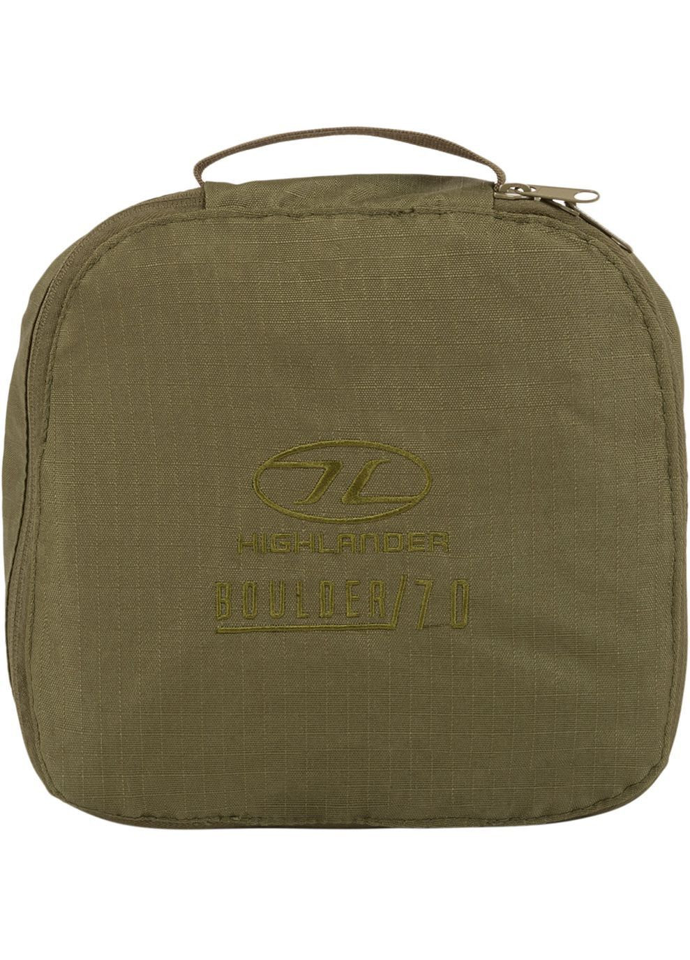 Сумка дорожная Boulder Duffle Bag 70L Olive Highlander (333962648)