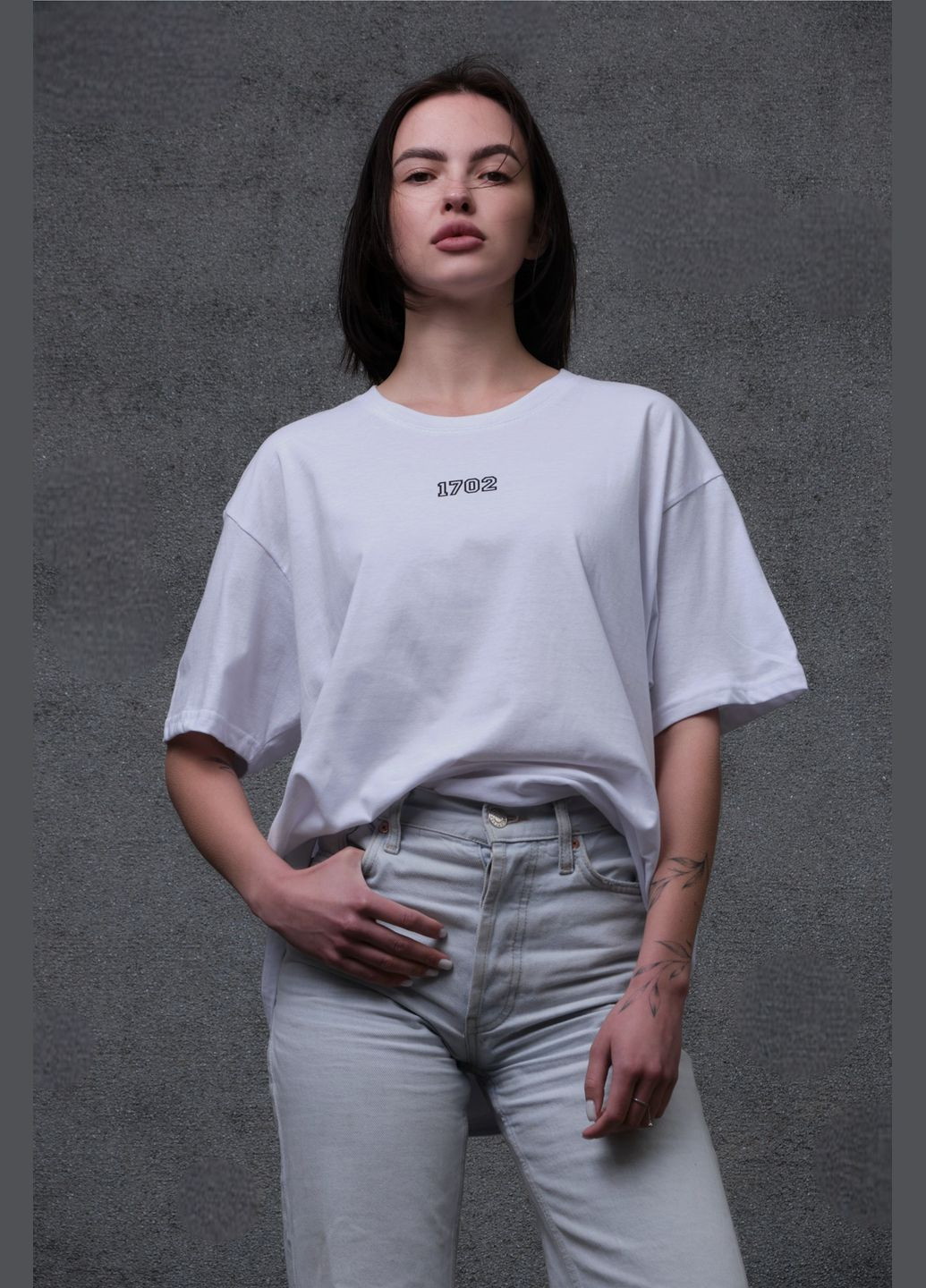 Оверсайз Футболка С Принтом Vintage Without - (292553259)