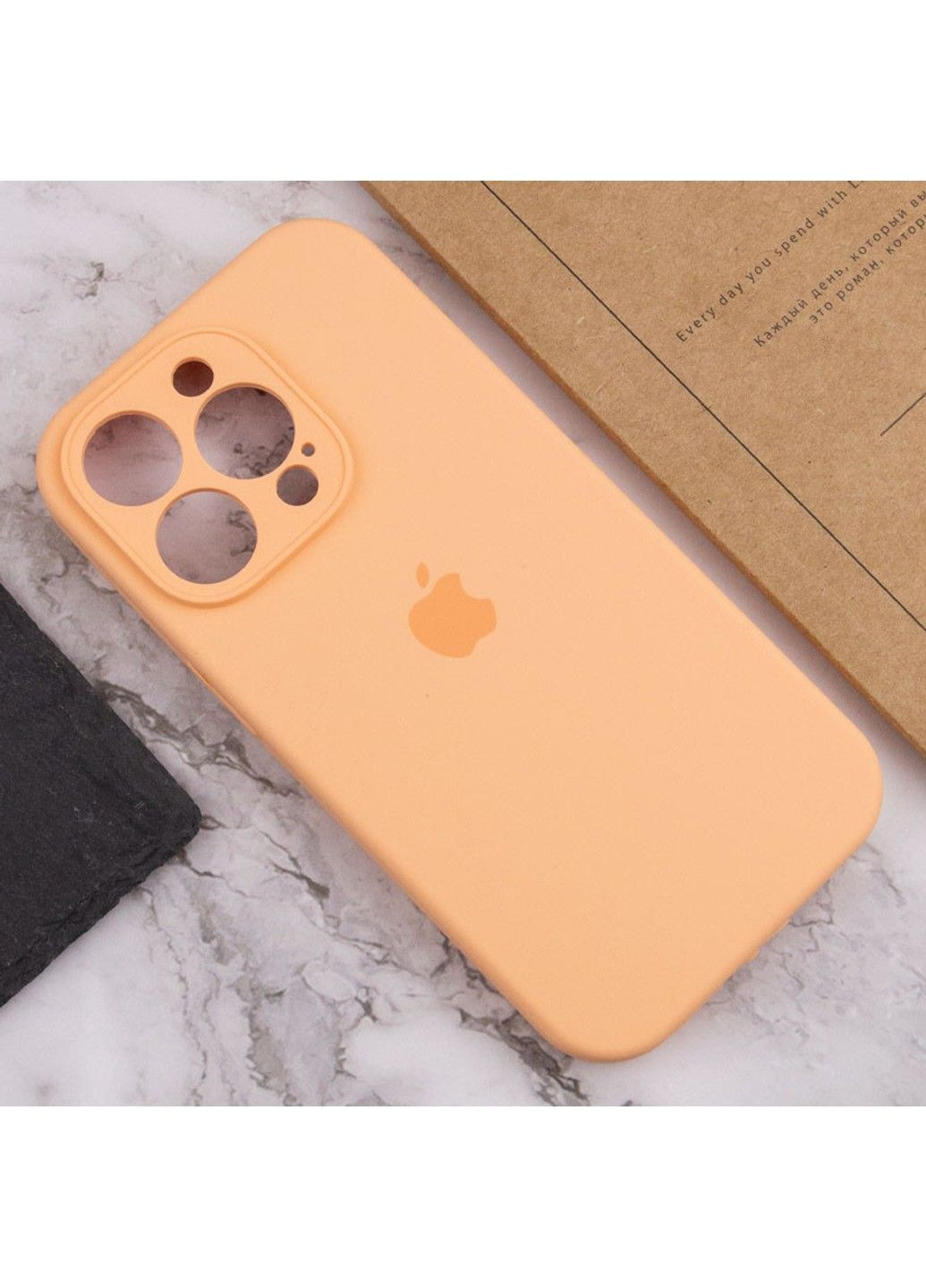 Чехол Silicone Case Full Camera Protective (AA) для Apple iPhone 13 Pro (6.1") Epik (292314657)