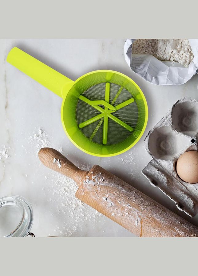 Кружка-сито для просеивания муки (MR-1164) Зеленый Maestro (334713071)