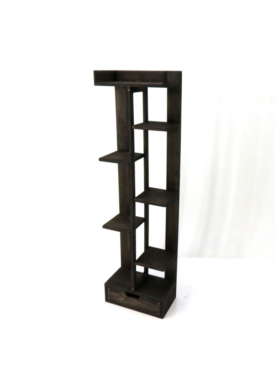 Подставка для цветов из дерева Ольян 7 мокко (ЦВТ-707910) No Brand (328227515)