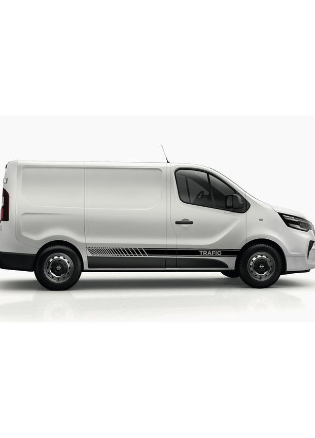 Полосы на микроавтобус 3D TUNING STUDIO Рено Трафик 980х100х0.075мм=4штуки No Brand (362498719)