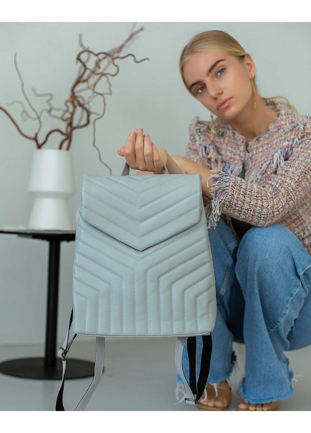 Сумка рюкзак «Луки» серый WeLassie (315688391)