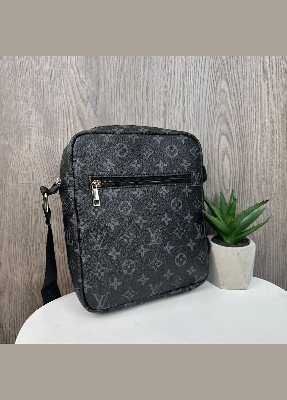 Мужская сумка планшетка на плечо черная Eton (313865476)