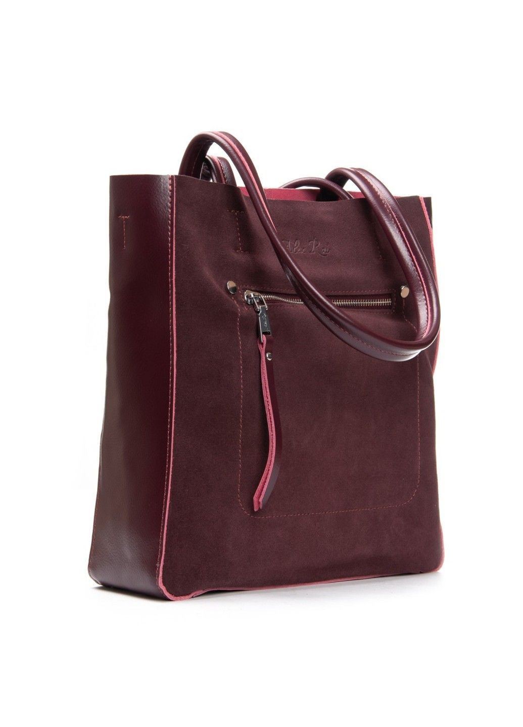 Замшева жіноча сумка 8773-220 bordo Alex Rai (366092194)