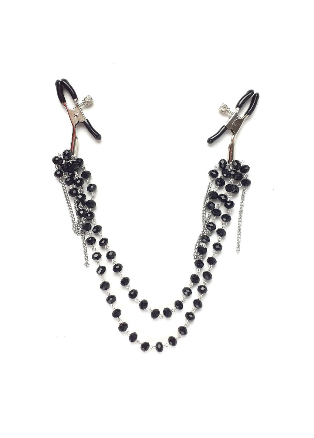 Зажим для сосков Nipple clamps Sexy Jewelry Black Art of Sex (291441749)