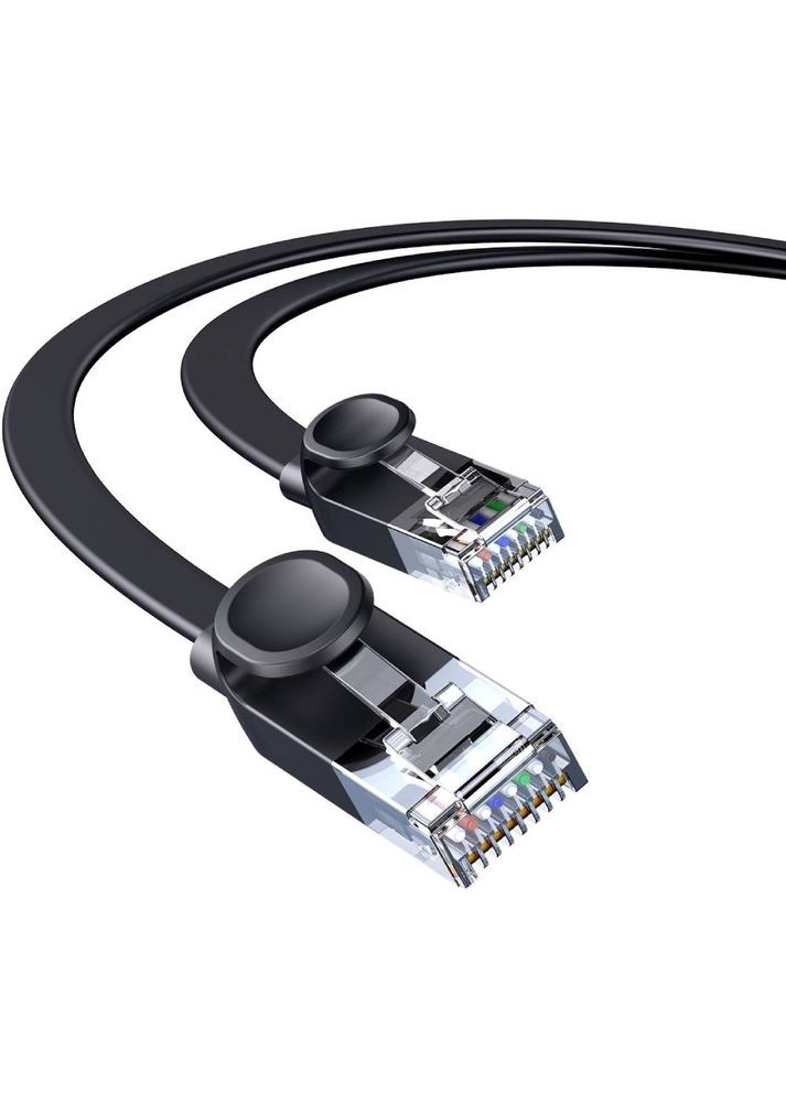 Кабель High Speed Six types of RJ45 Gigabit network 1m (42515black) Baseus (313649886)