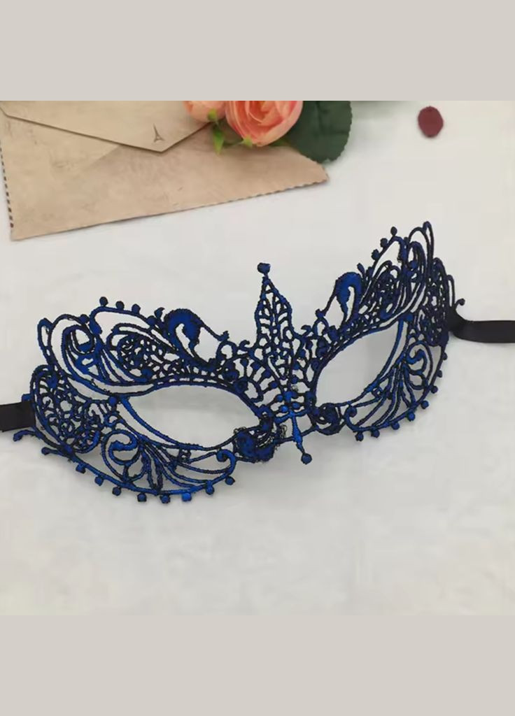 на корпоратив one size синій Jannet Маска (317461498)