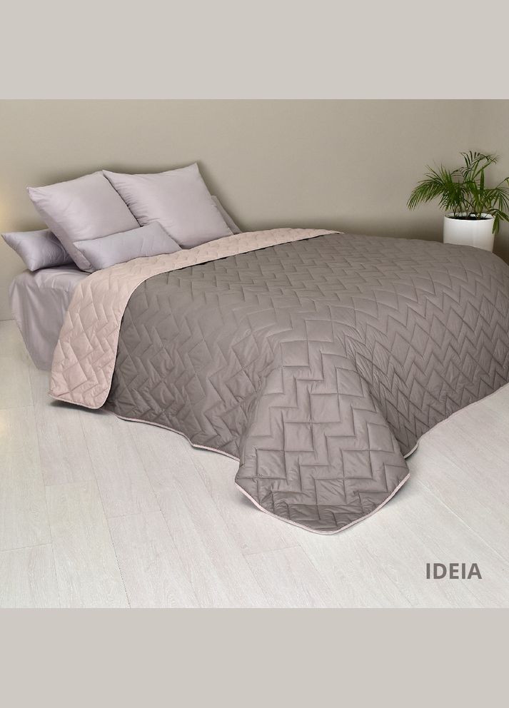 Покрывало 220х240 см стеганная двухсторонняя качественная стежка микрофибра на кровать, диван. IDEIA (334726636)