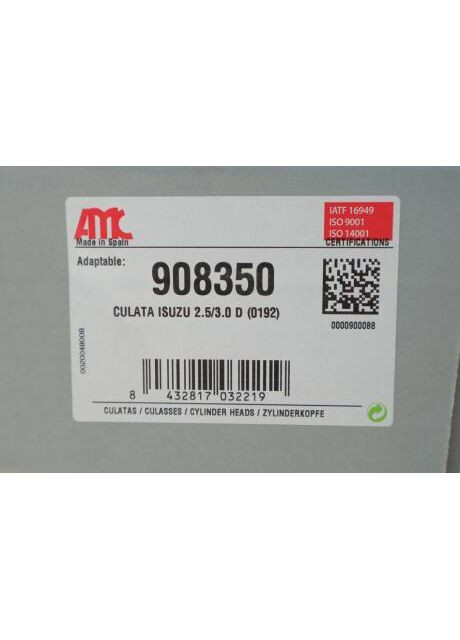 Головка блоку циліндрів AMC (360952425)