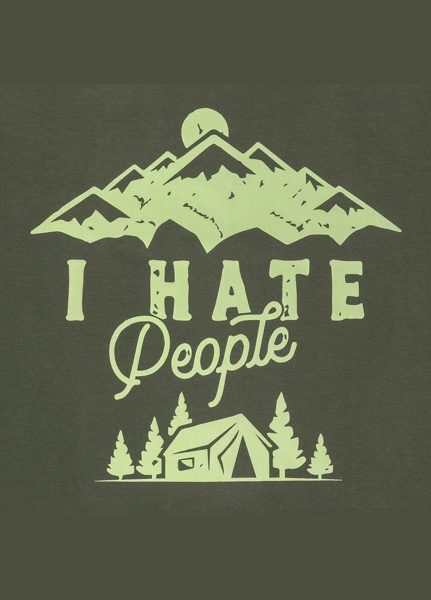 Койот футболка "i hate people (гора)" Klost