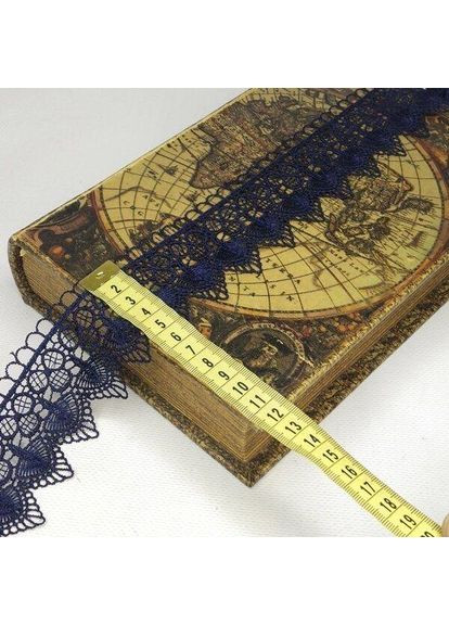 Кружево макраме 5,5 см (13 м) цвет-синий темный (729-112-154) Plus-plus (352747784)