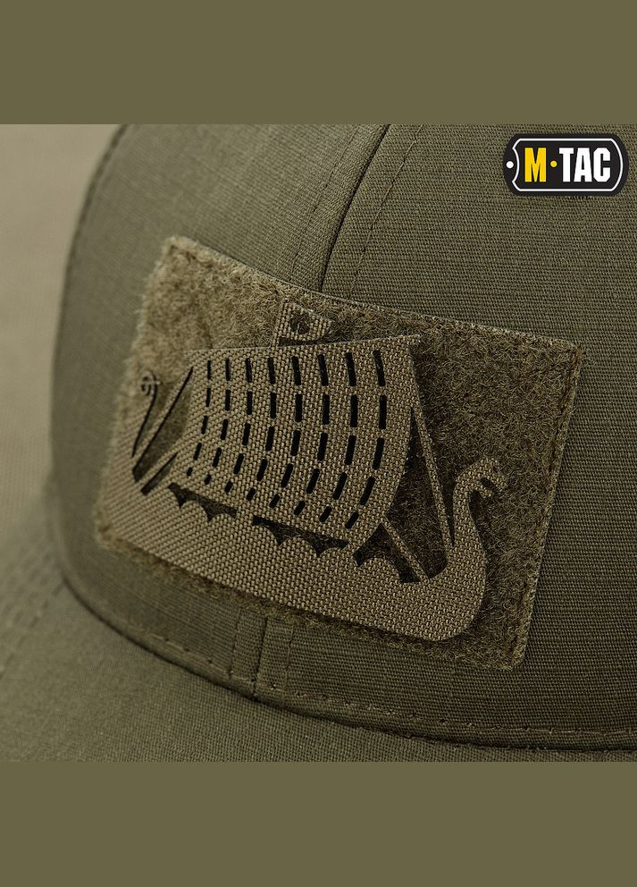 Нашивка Драккар сквозная Laser Cut Ranger Green M-TAC (315047927)