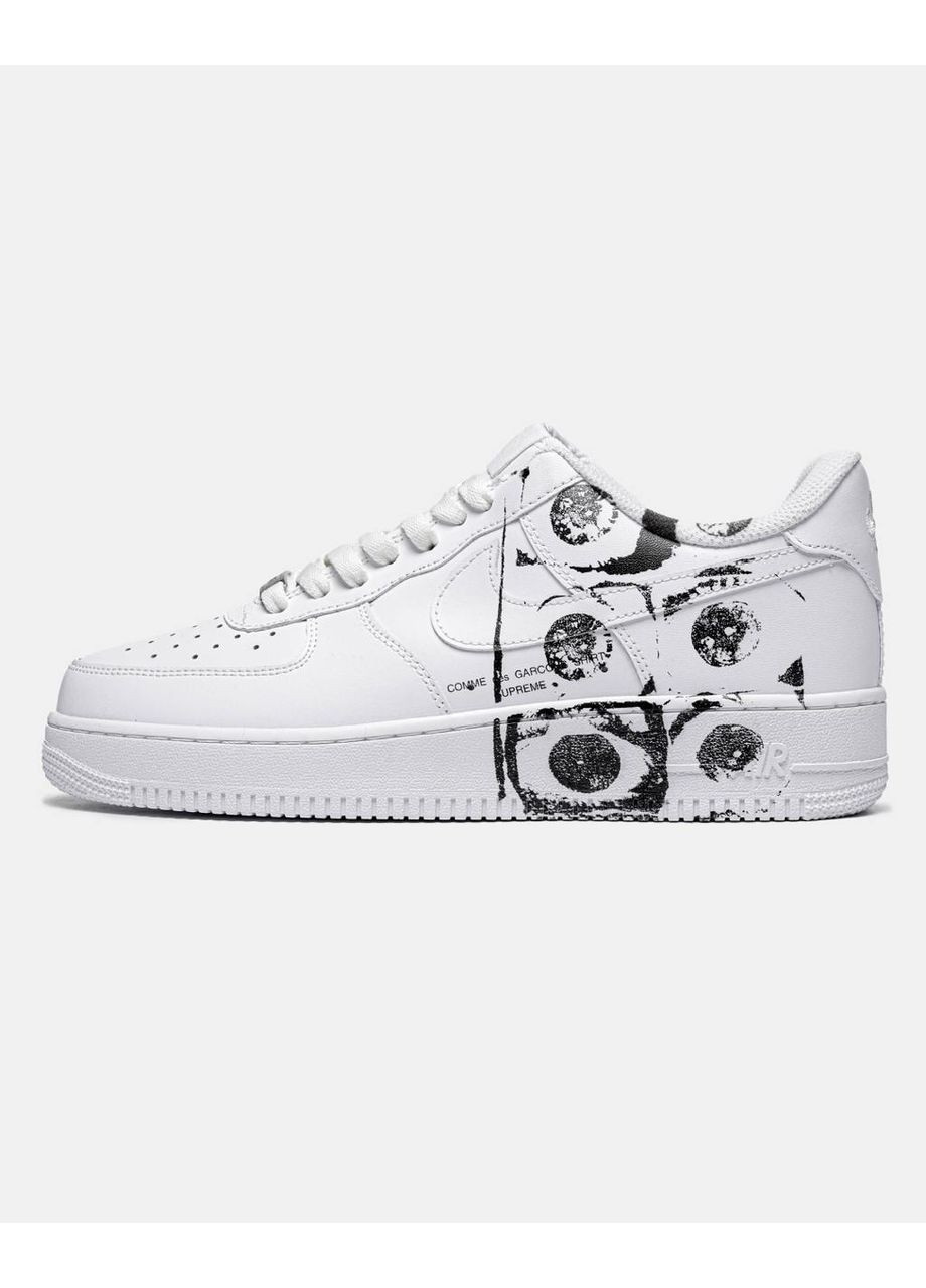 КРОСІВКИ ЖІНОЧІ NIKE AIR FORCE 1 LOW X COMME DES GARCONS SUPREME НАЙК АІР ФОРС 1 ПРЕМІУМ No Brand комбіновані демісезони (367168412)
