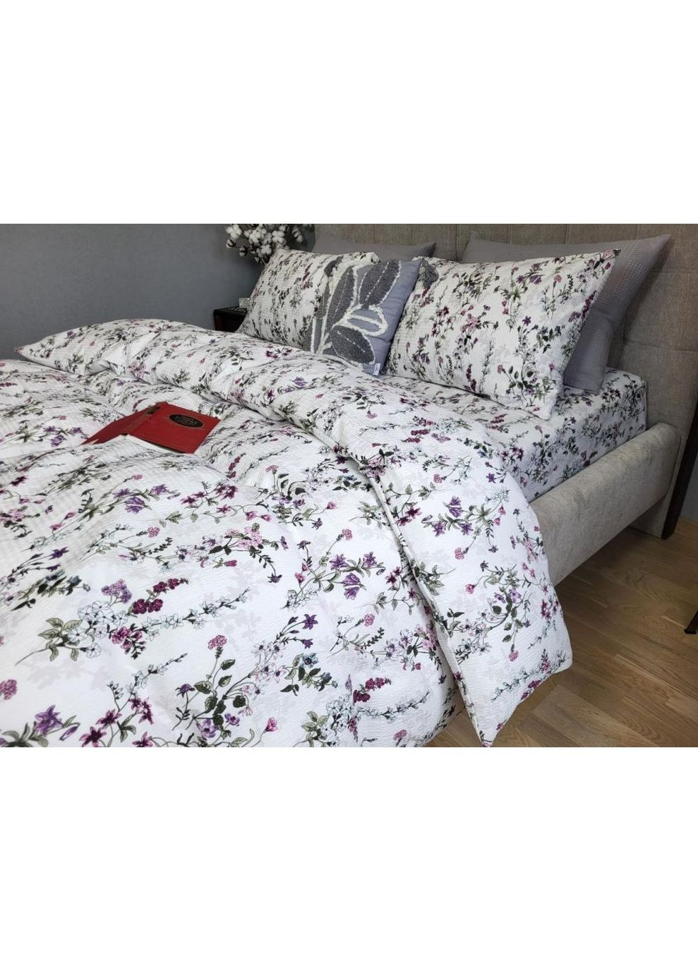 Постільна білизна Мілагро, ранфорс гофра (жатка) Полуторний розмір, наволочки 50/70 No Brand (364219977)