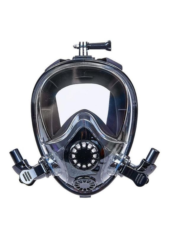 Маска для снорклинга с дыханием через нос с двумя трубками HJKB K-2 L SP-Planeta (311570023)