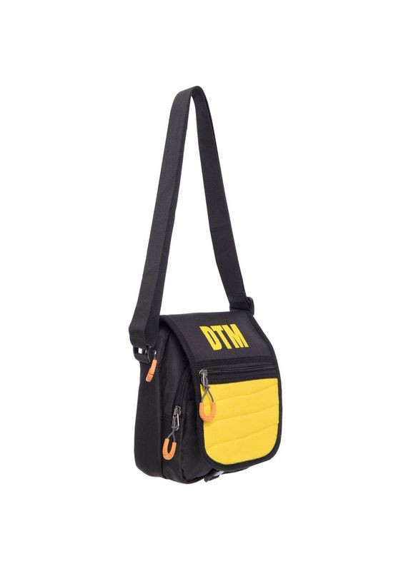Сумка спортивна кросс боді DTM SP-505-E (поліестер, р-р 15,5х19х9см, Чорний-жовтий) (505-E_Чорно-жовтий) SP-Sport (361440056)