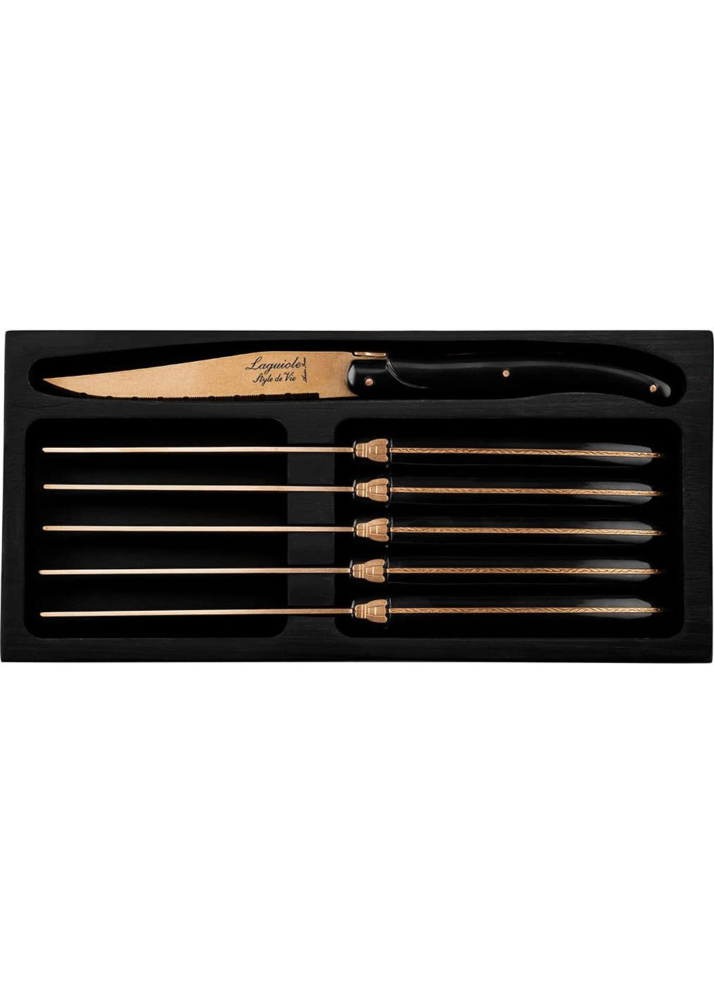 Набір із 6 стейкових ножів Prestige Line (PresSteakKopZw) Style de Vie (322336504)